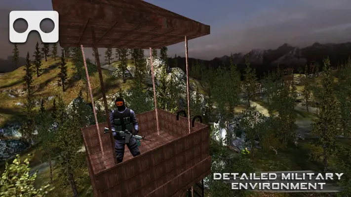 Commando Adventure Shooting VR android App screenshot 12