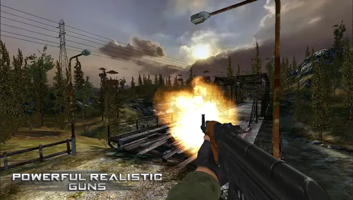 Commando Adventure Shooting VR android App screenshot 6